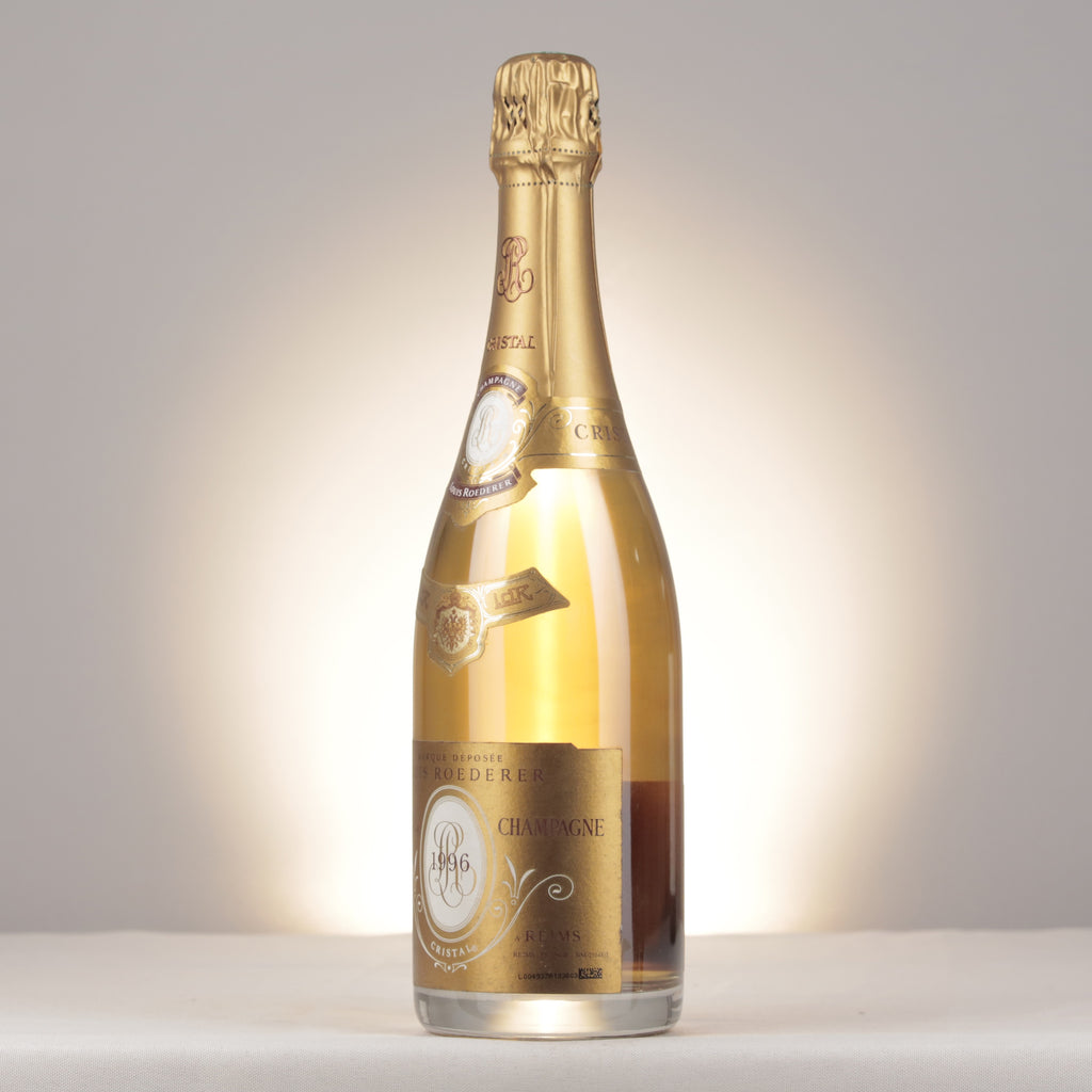 Champagne Louis Roederer Cristal 1996 Bottle turned left