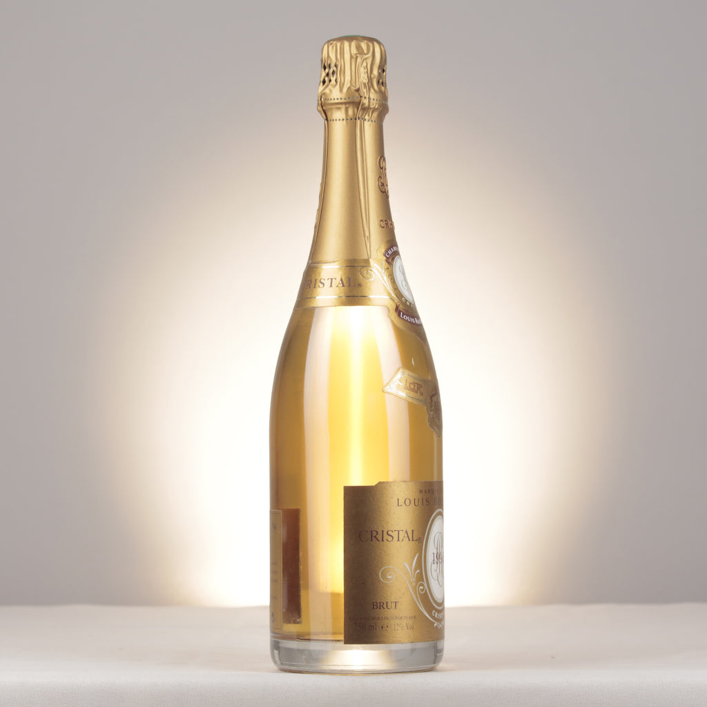 Champagne Louis Roederer Cristal 1996 Bottle turned right