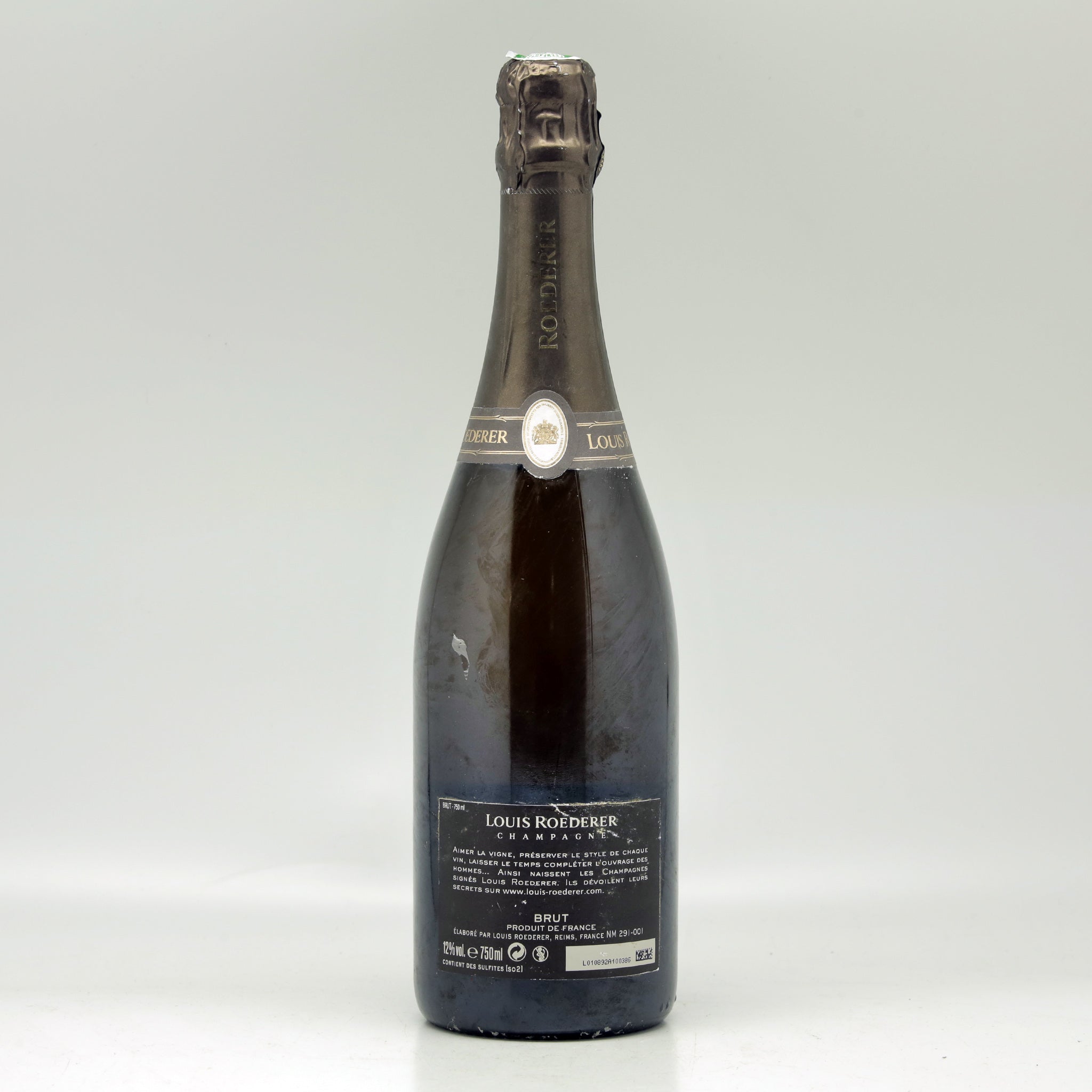 Champagne Louis Roederer Vintage Brut 2008 Champagne Bottle