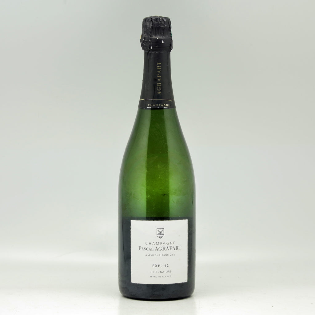 Champagne Pascal Agrapart Experience 12 Brut Nature Blanc de Blancs Champagne Bottle