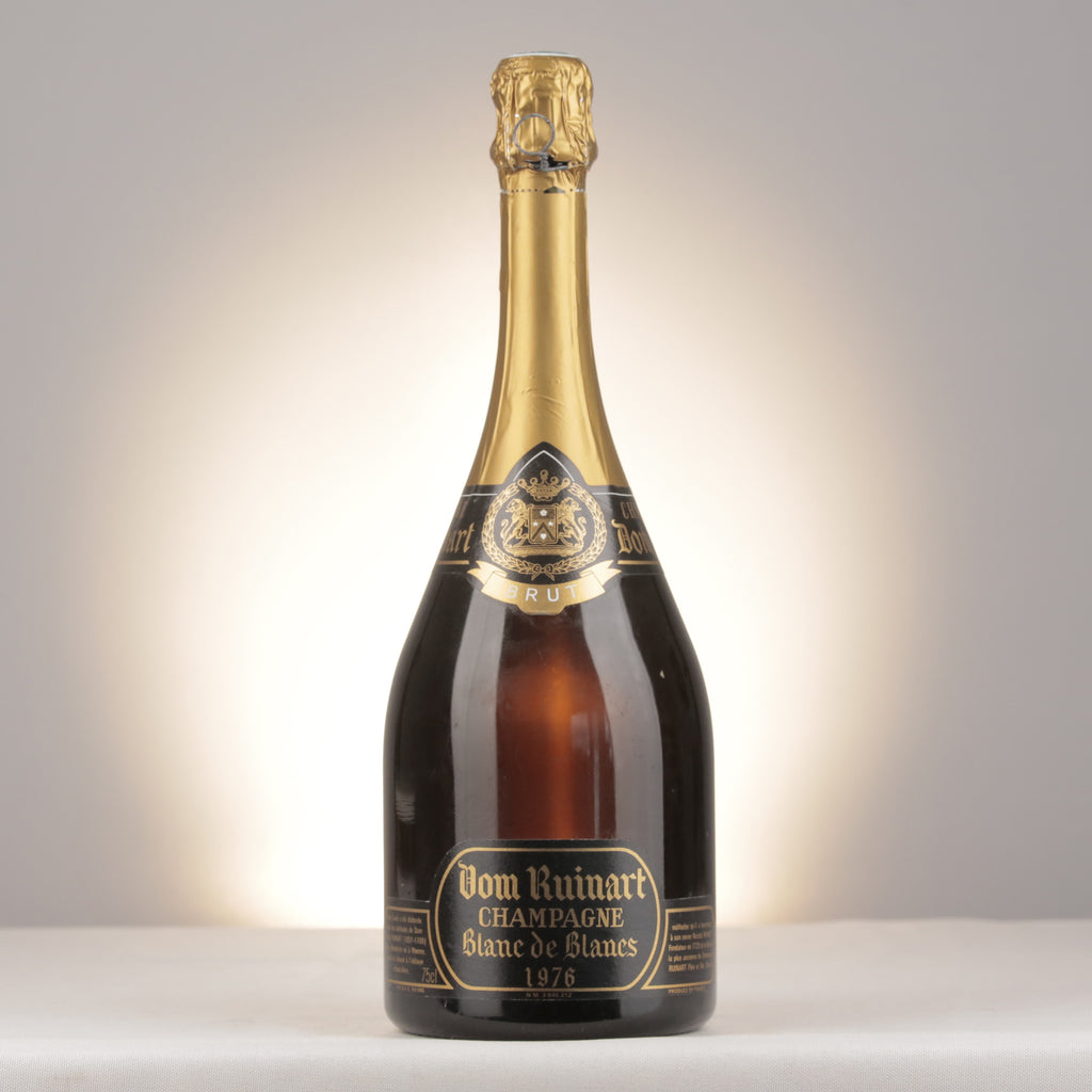 Champagne Ruinart Dom Ruinart Blanc de Blancs 1976 Bottle front
