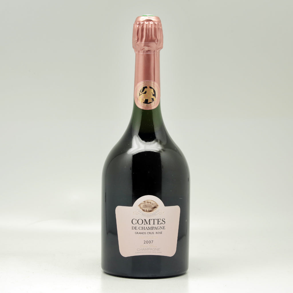 Champagne Taittinger Comtes de Champagne Rosé 2007 Champagne Bottle