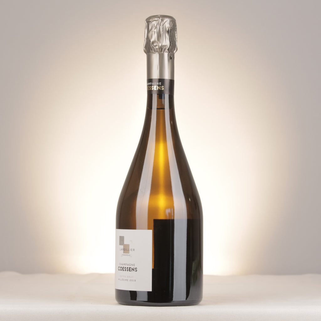Champagnes Coessens Largillier Extra Brut Millésime Champagne 2019 Bottle detail