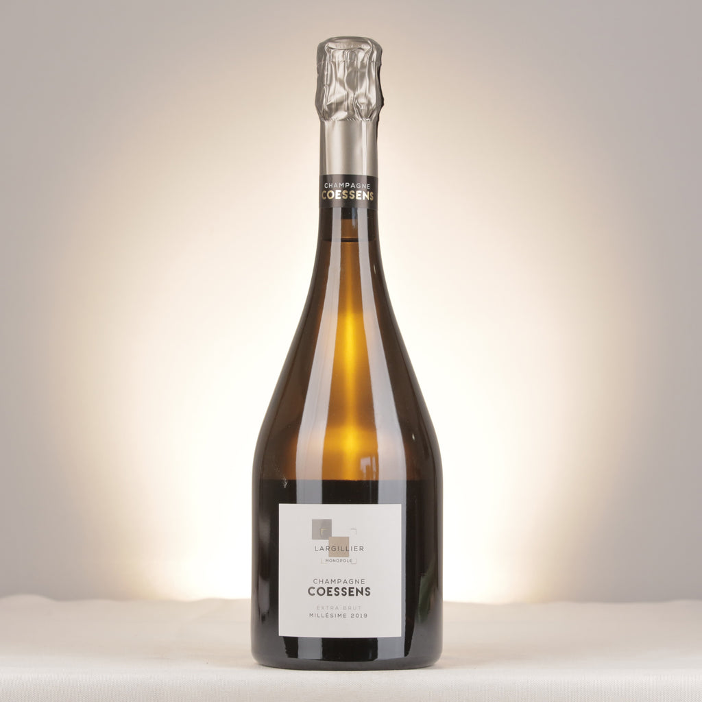 Champagnes Coessens Largillier Extra Brut Millésime Champagne 2019 Bottle front