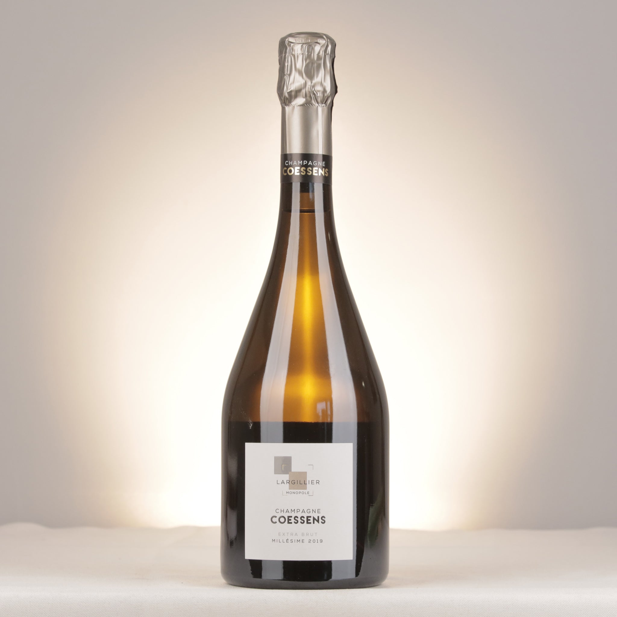 Champagnes Coessens Largillier Extra Brut Millésime Champagne 2019 Bottle front