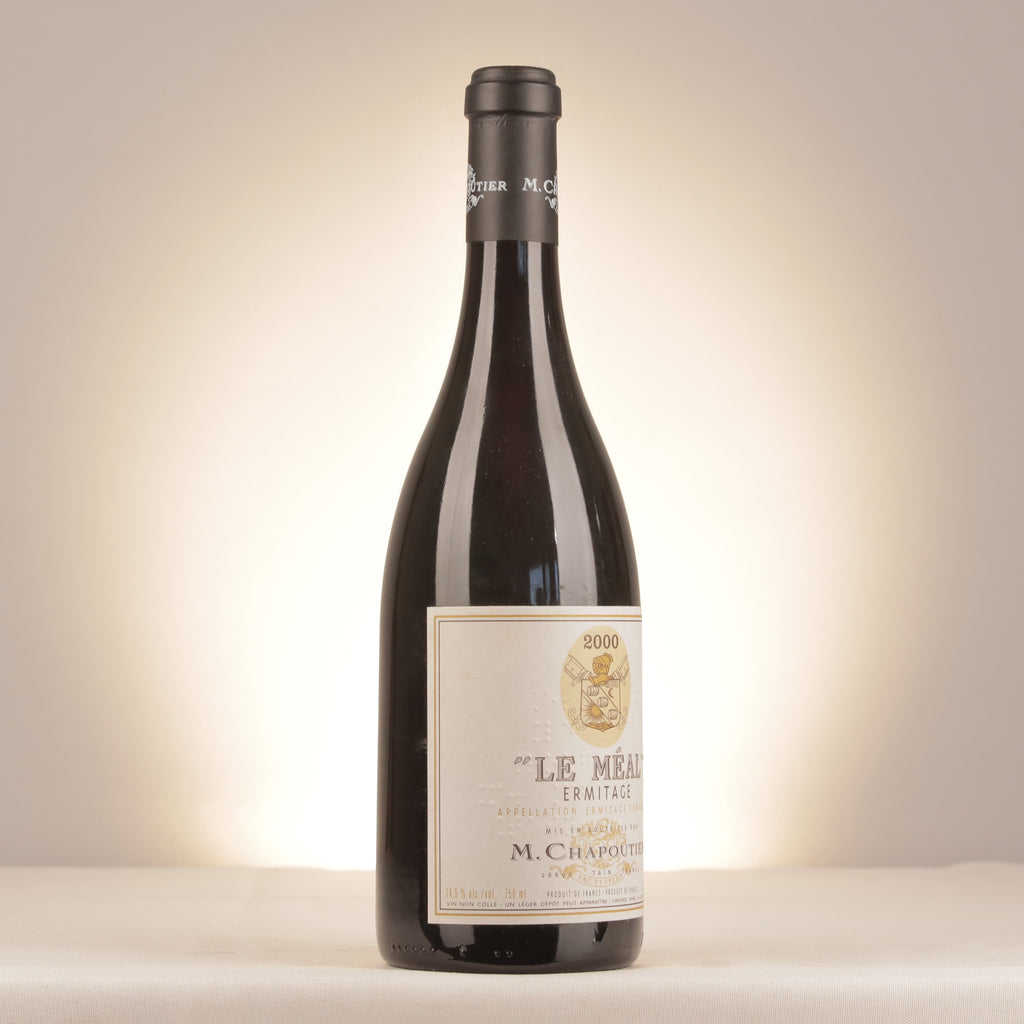 M. Chapoutier Hermitage Le Méal 2000 Bottle turned right
