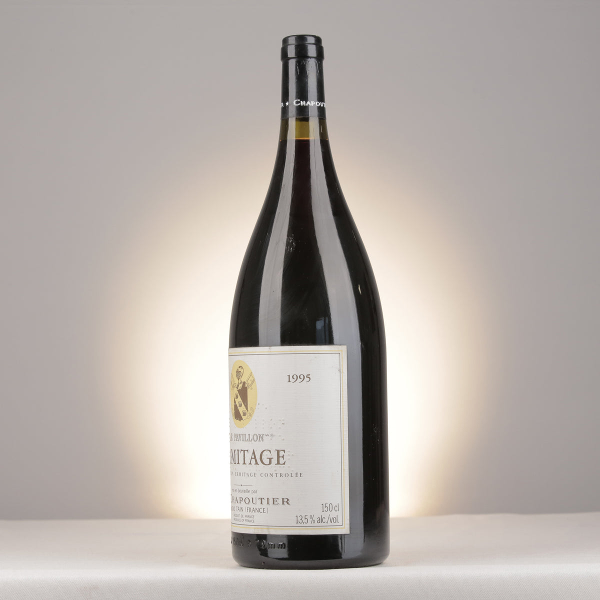 M. Chapoutier Hermitage Le Pavillon 1995 Magnum turned left