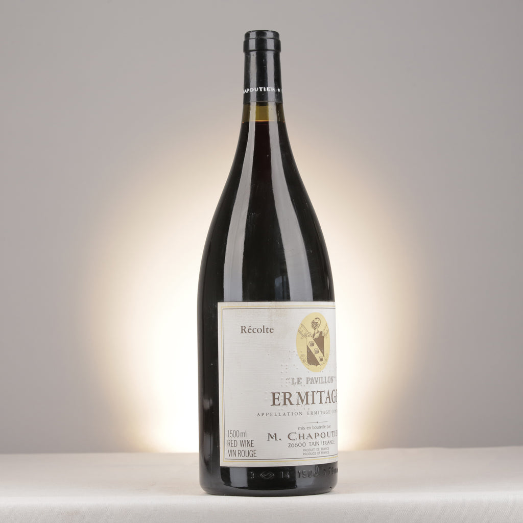 M. Chapoutier Hermitage Le Pavillon 1995 Magnum turned right