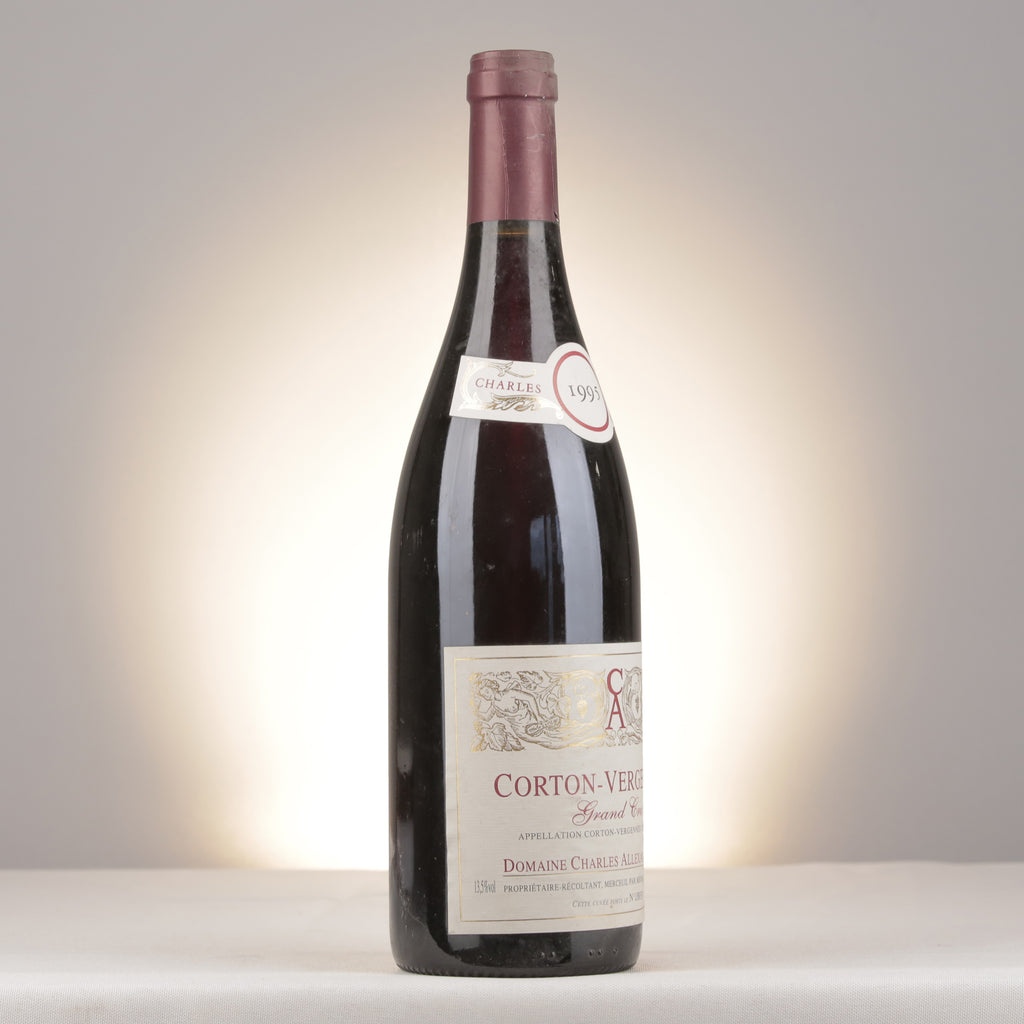 Charles Allexant et Fils Corton Grand Cru Les Vergennes 1995 Bottle turned right