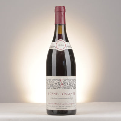 Charles Allexant et Fils Vosne-Romanée 1990 Bottle front