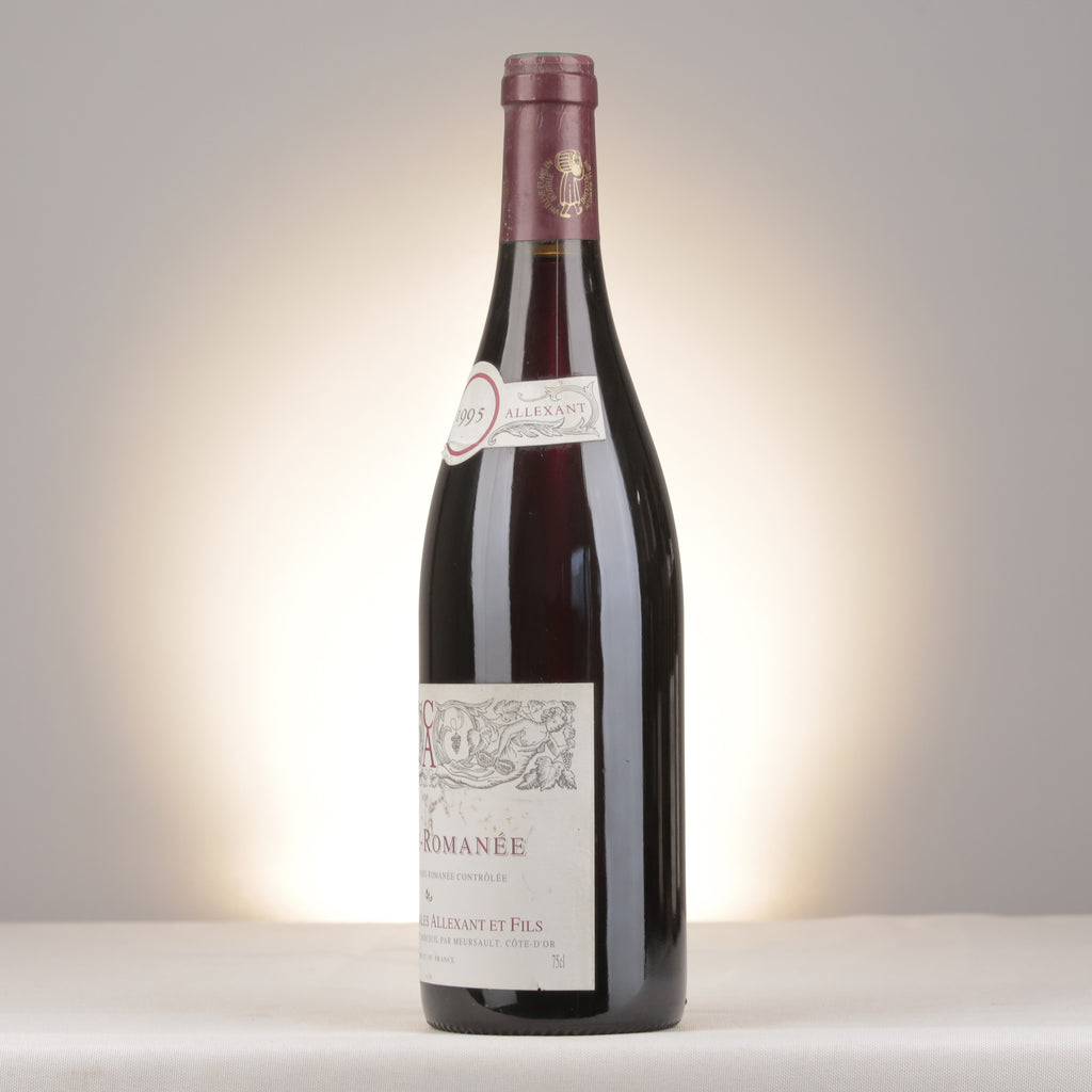 Charles Allexant et Fils Vosne-Romanée 1995 Bottle turned left