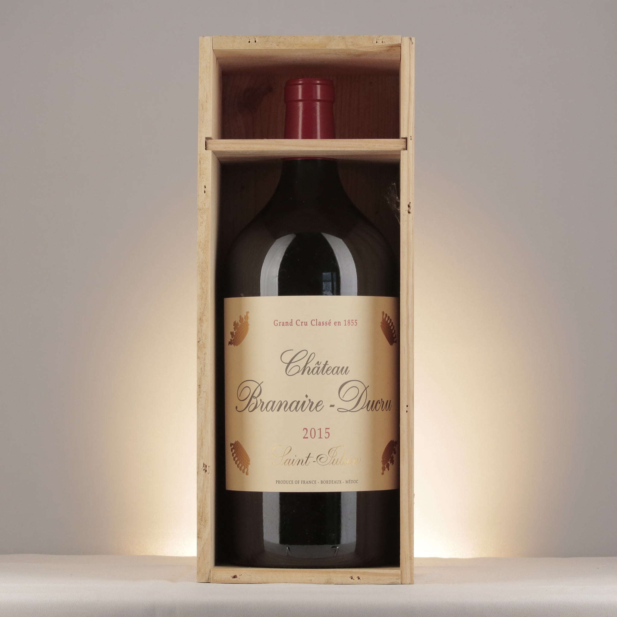 Château Branaire-Ducru 2015 Jeroboam detail