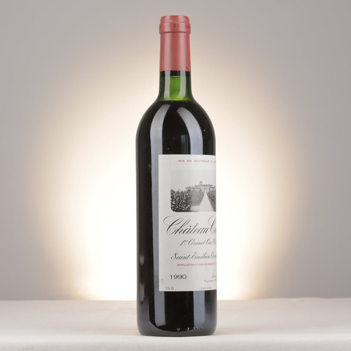 Château Canon 1990 Bottle turned right (lot 9aa4)