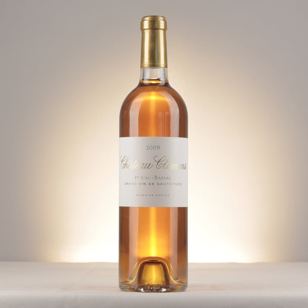 Château Climens 2009 Bottle front