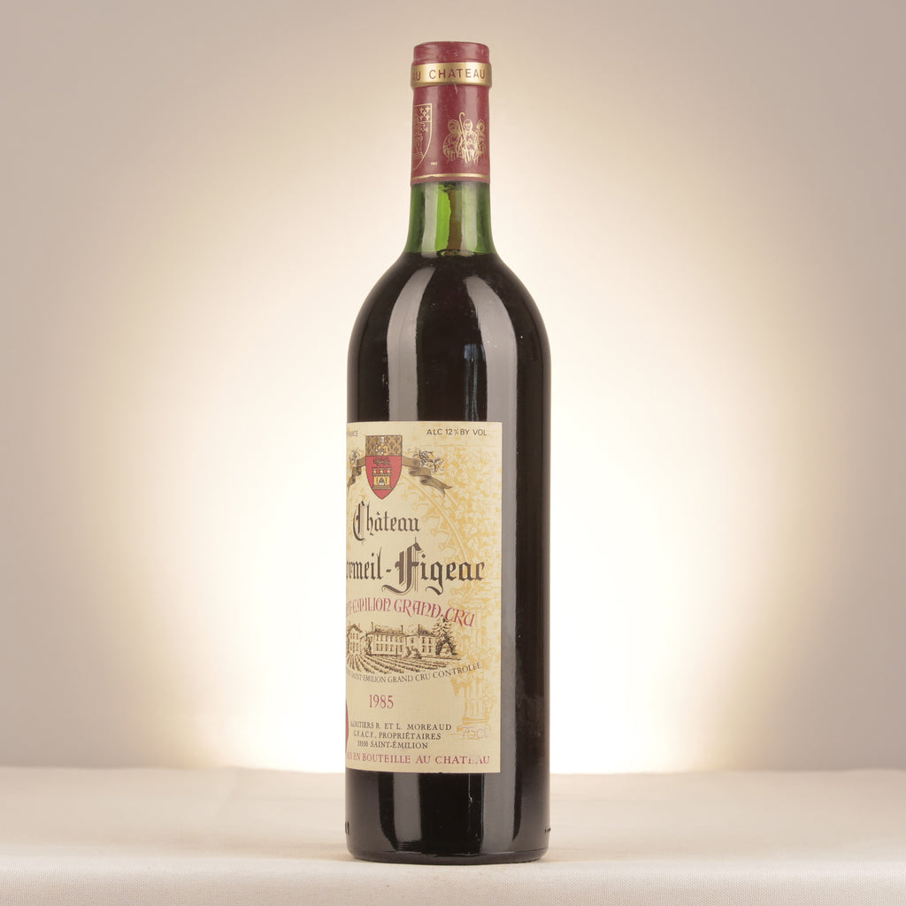 Château Cormeil-Figeac Château Cormeil-Figeac 1985 Bottle turned left (lot 8908)