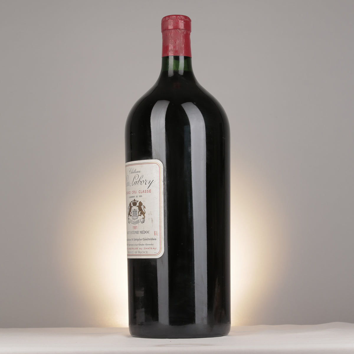 Château Cos Labory 1981 Mathusalem turned left