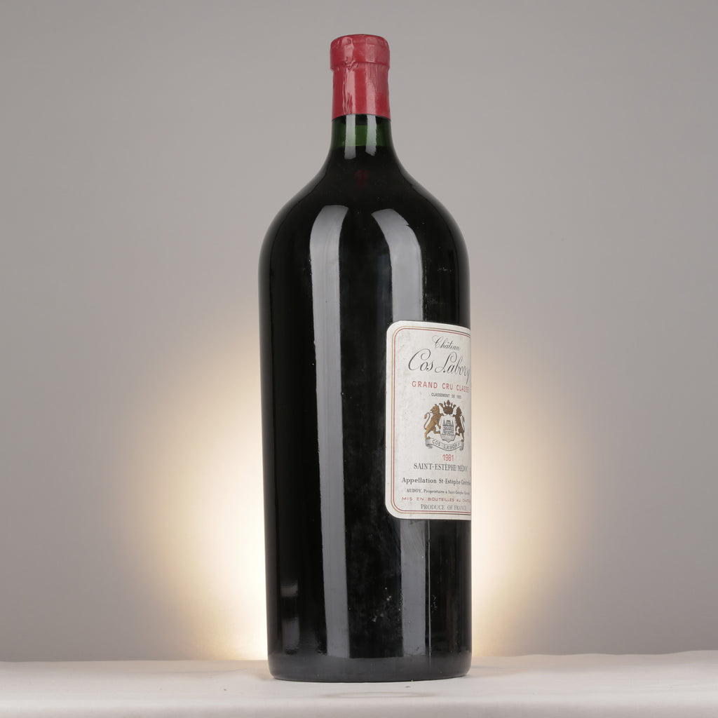 Château Cos Labory 1981 Mathusalem turned right