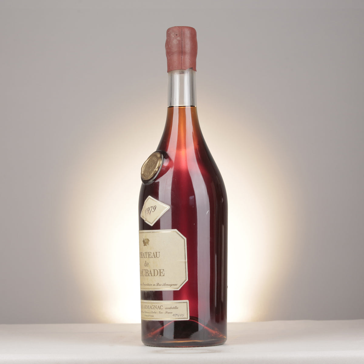 Château de Laubade Bas-Armagnac 1979 Magnum turned left