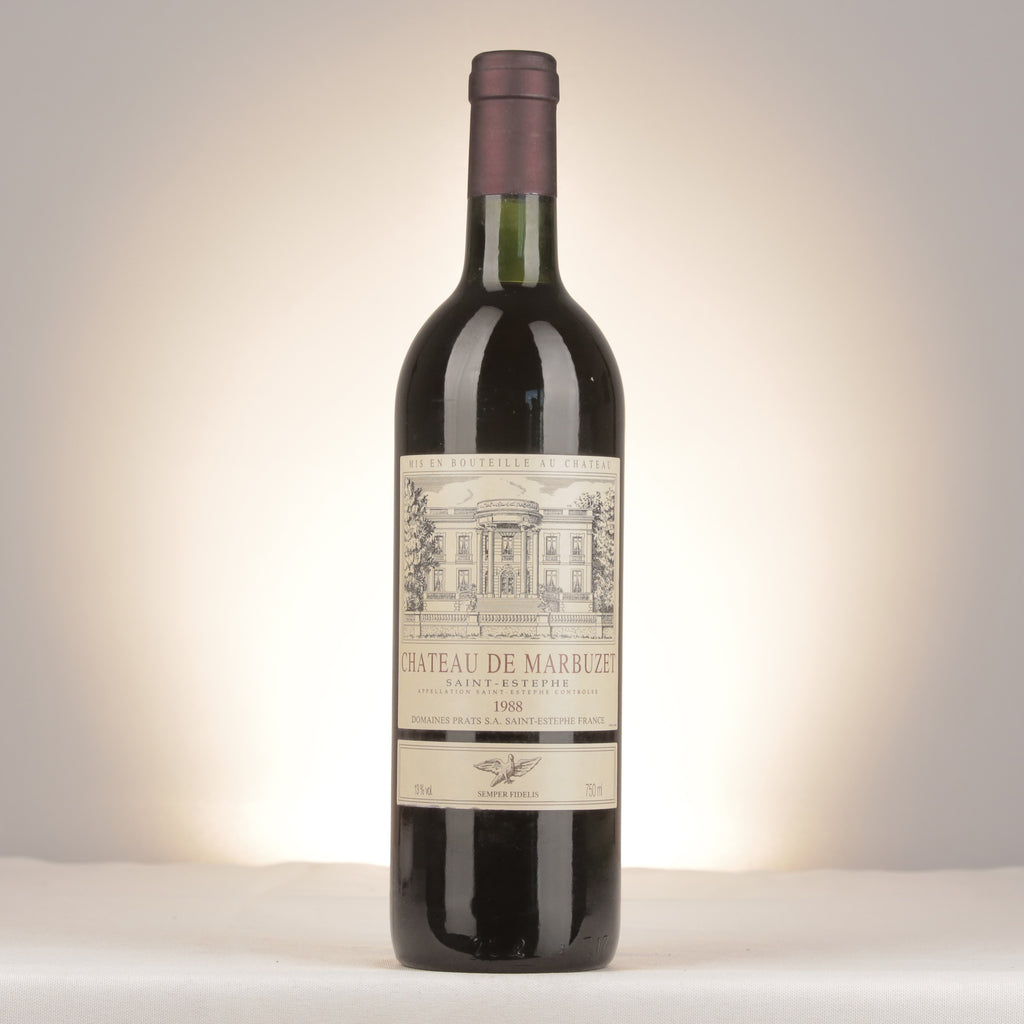 Château de Marbuzet Château de Marbuzet 1988 Bottle front