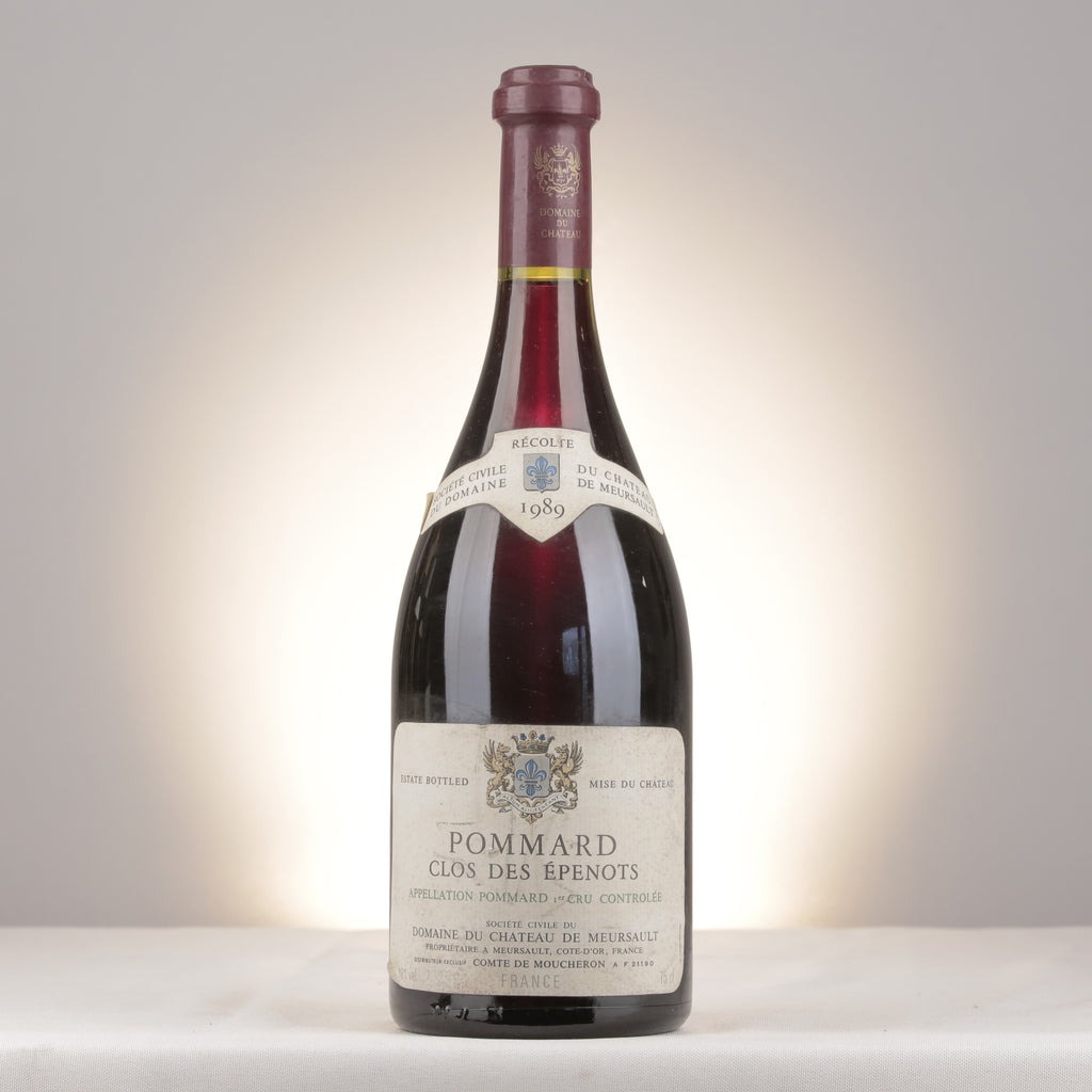 Château de Meursault Pommard 1er Cru Clos des Épenots 1989 Bottle front (lot 26dc)
