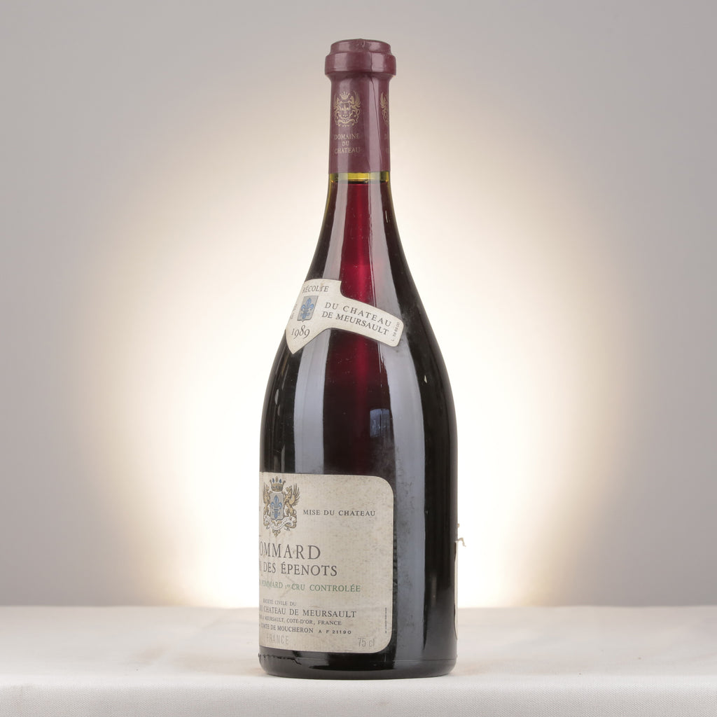 Château de Meursault Pommard 1er Cru Clos des Épenots 1989 Bottle turned left (lot 26dc)