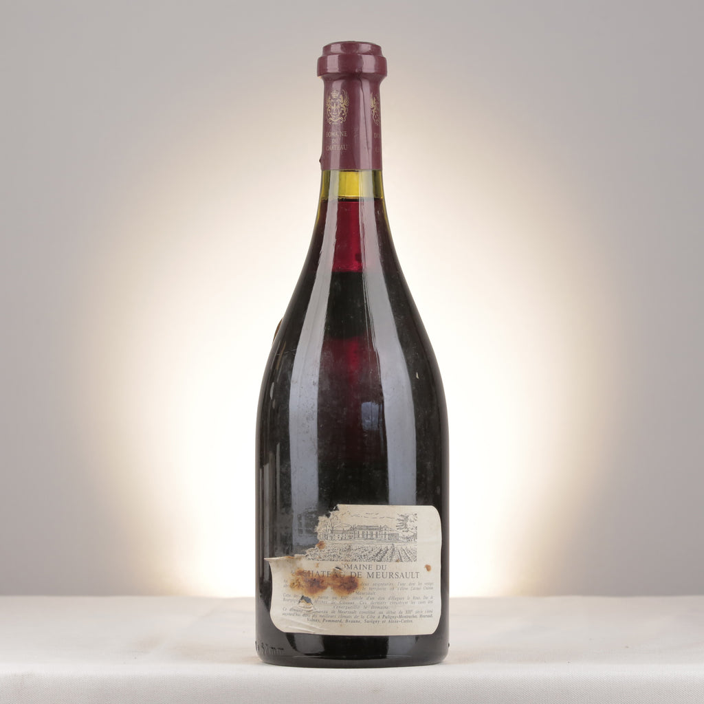 Château de Meursault Pommard 1er Cru Clos des Épenots 1989 Bottle back (lot 7892)