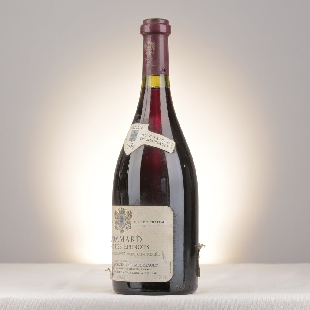 Château de Meursault Pommard 1er Cru Clos des Épenots 1989 Bottle turned left (lot 7892)