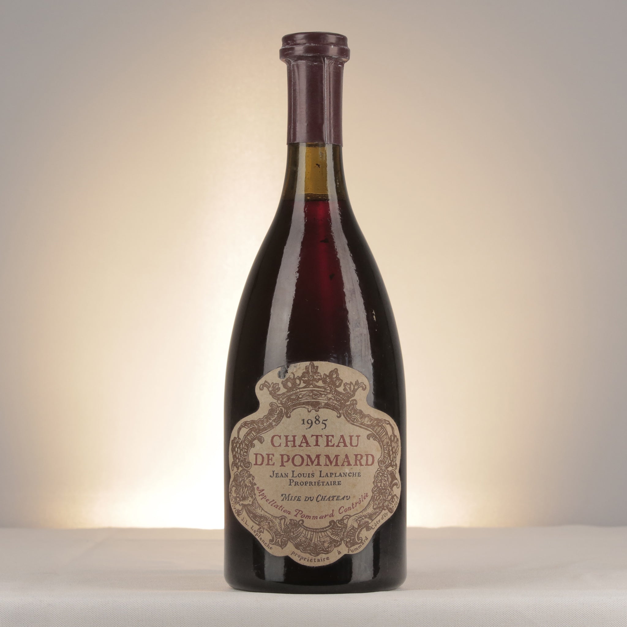 Château de Pommard 1985 Bottle front
