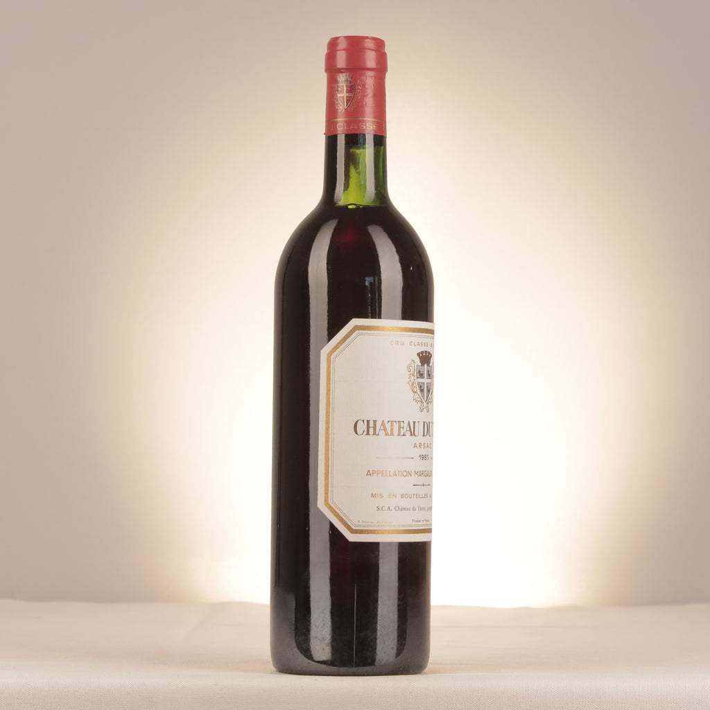 Château du Tertre Château du Tertre 1983 Bottle turned right (lot f937)