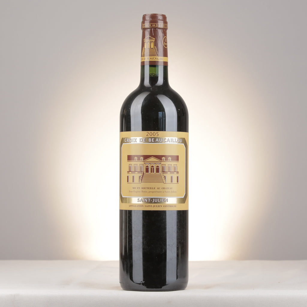 Château Ducru-Beaucaillou La Croix Ducru-Beaucaillou Saint-Julien 2005 Bottle front