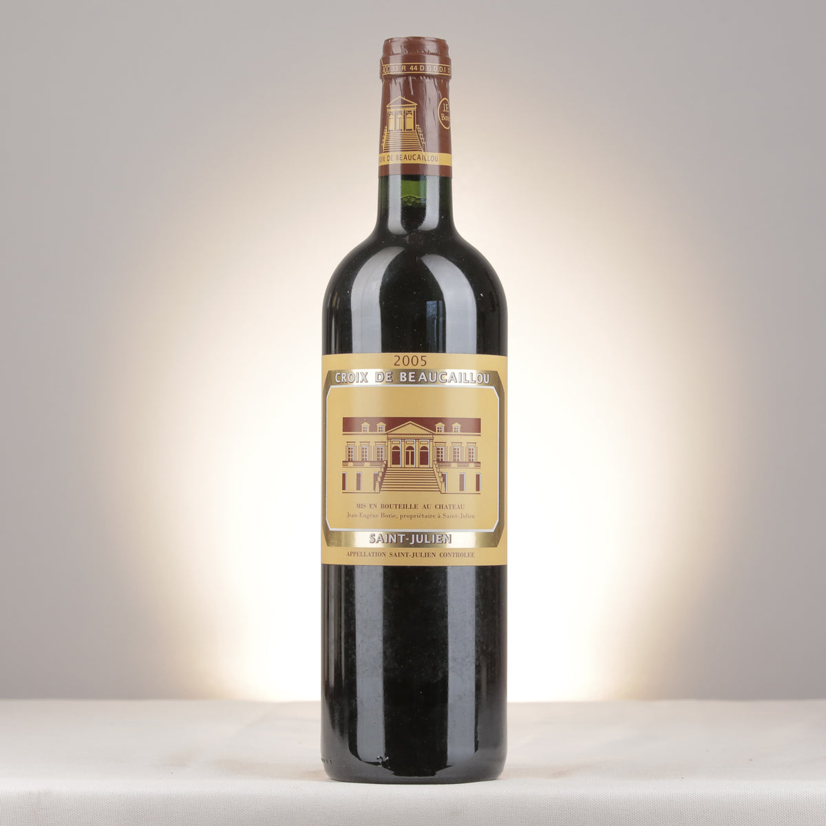Château Ducru-Beaucaillou La Croix Ducru-Beaucaillou Saint-Julien 2005 Bottle front