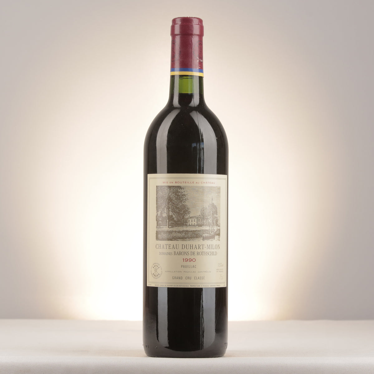 Château Duhart-Milon Château Duhart-Milon 1990 Bottle front