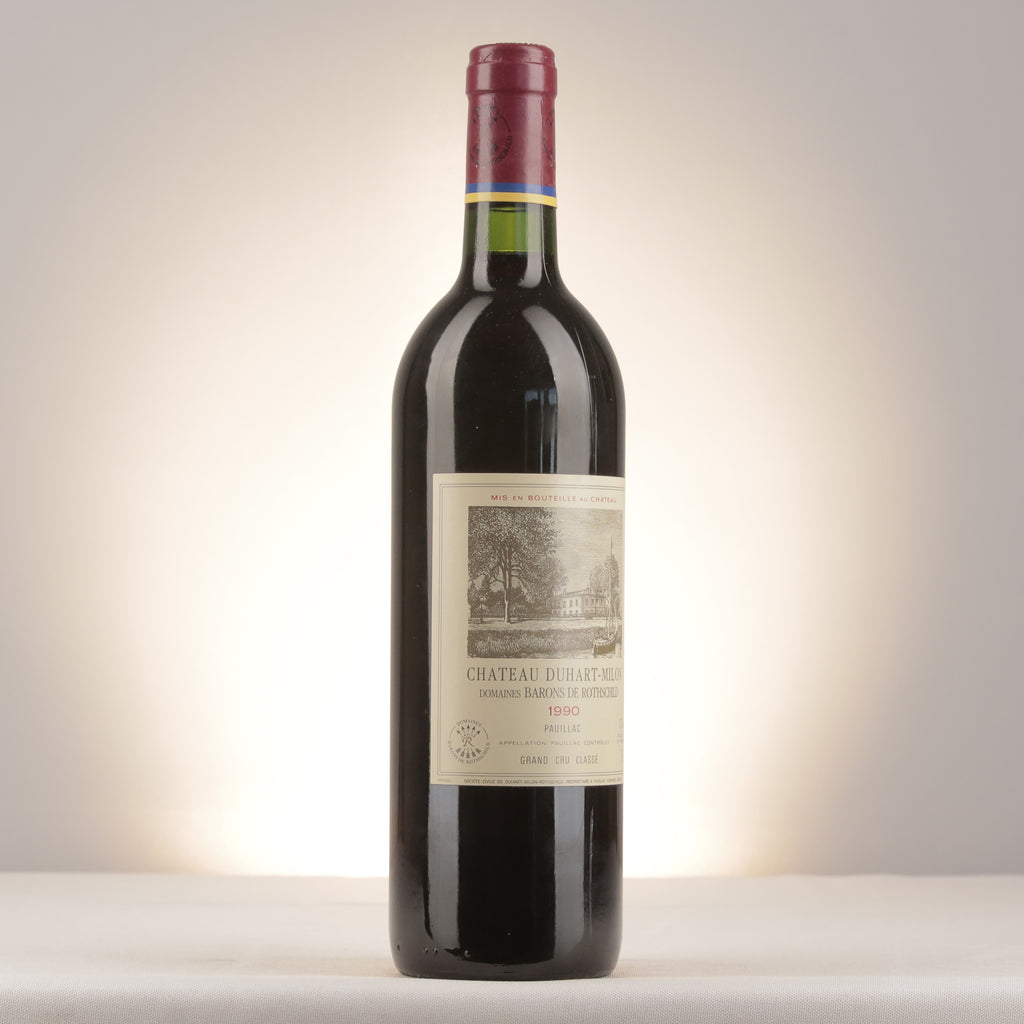 Château Duhart-Milon Château Duhart-Milon 1990 Bottle turned right