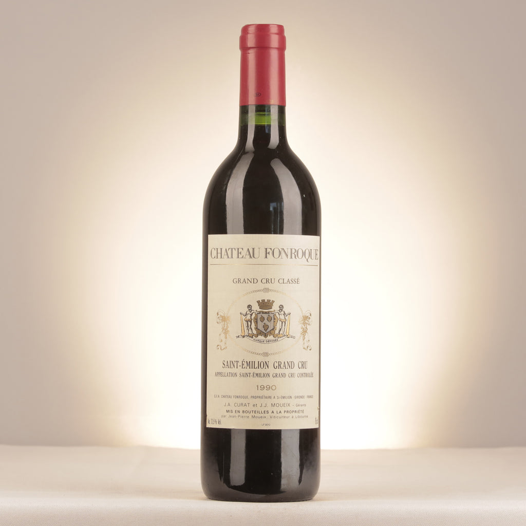 Château Fonroque Château Fonroque 1990 Bottle front