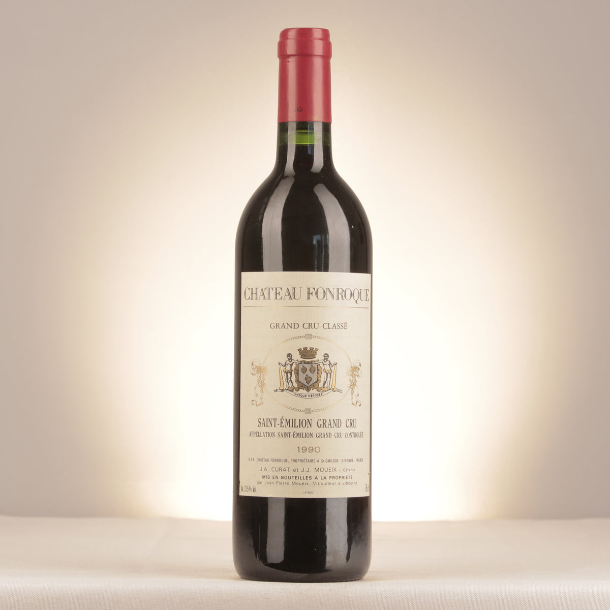 Château Fonroque Château Fonroque 1990 Bottle front