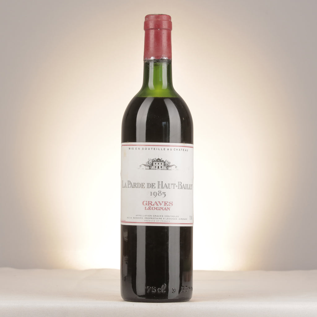 Château Haut-Bailly La Parde de Haut Bailly 1985 Bottle front (lot 2dad)
