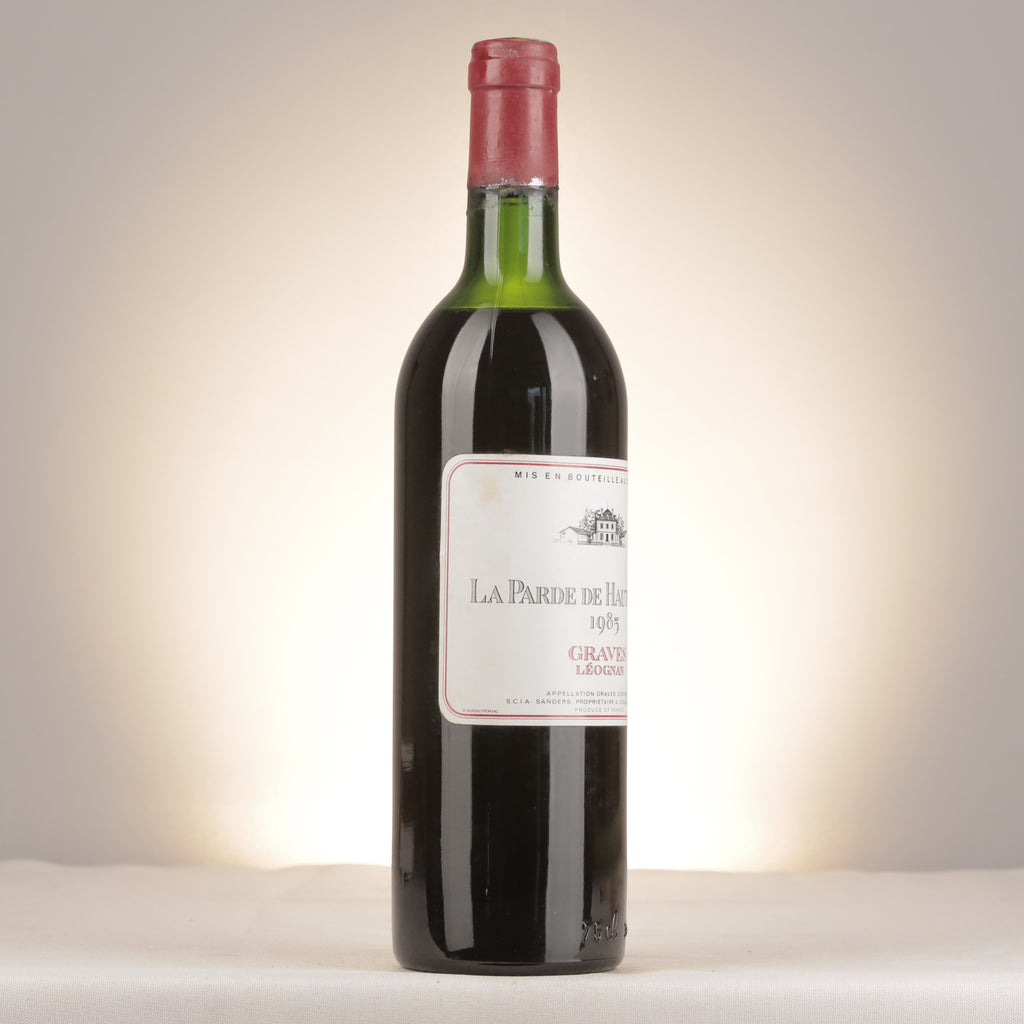 Château Haut-Bailly La Parde de Haut Bailly 1985 Bottle turned right (lot 2dad)