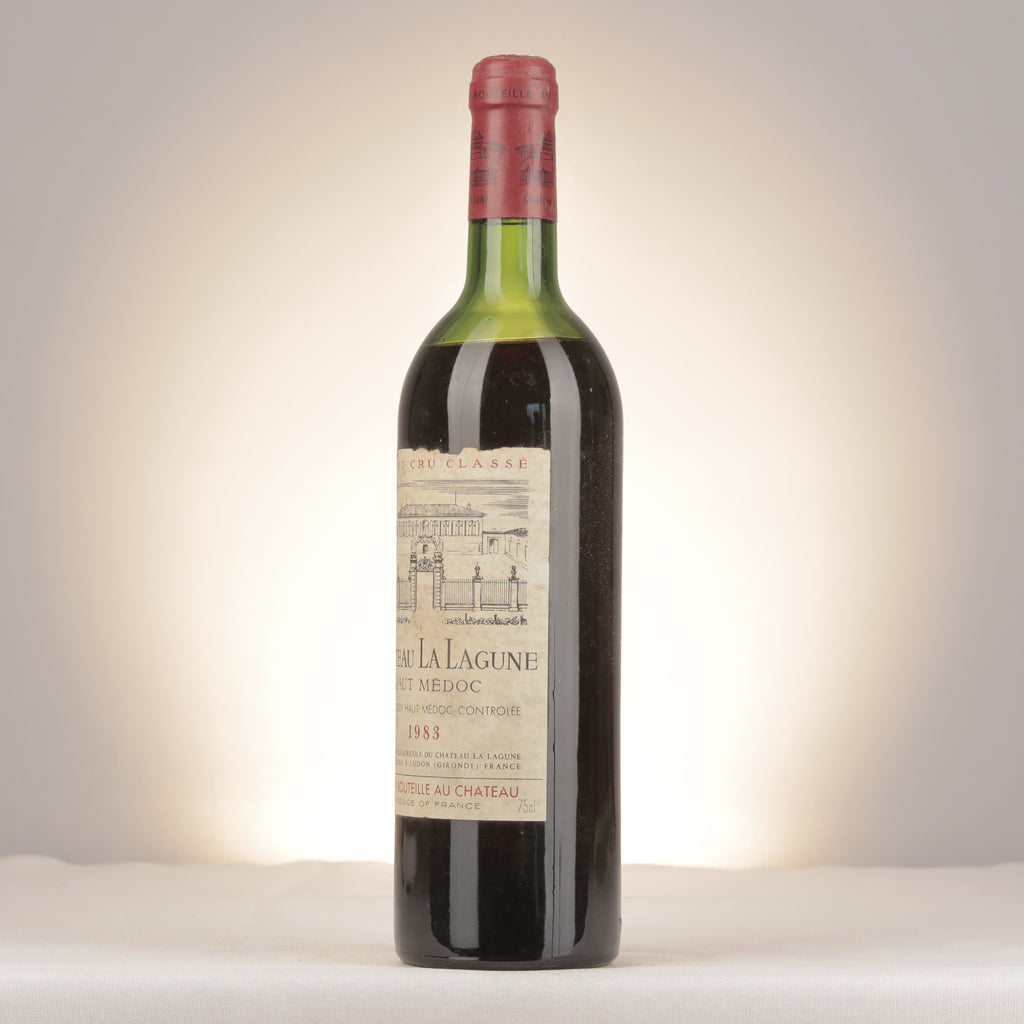 Château La Lagune Château La Lagune 1983 Bottle detail (lot 76ff)