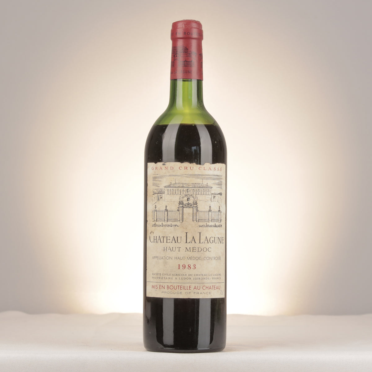 Château La Lagune Château La Lagune 1983 Bottle front (lot 76ff)