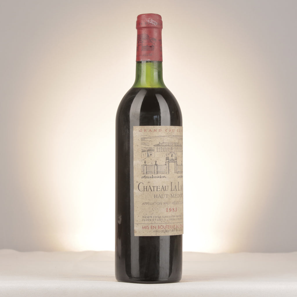 Château La Lagune Château La Lagune 1983 Bottle turned right (lot e2b2)