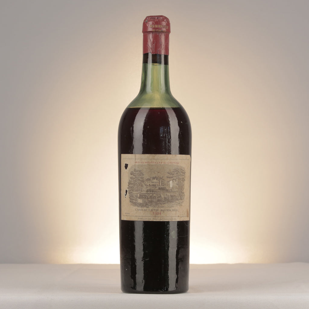 Château Lafite Rothschild 1914 Bottle front