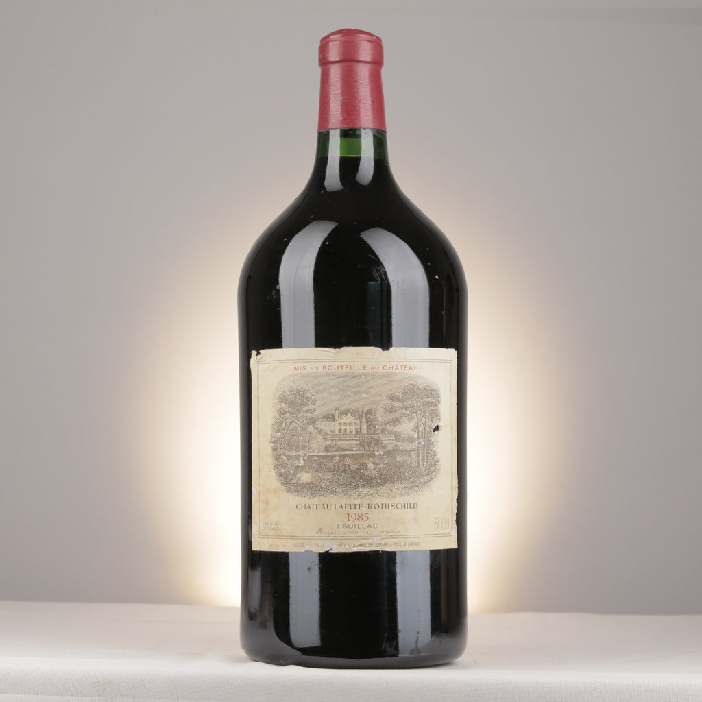 Château Lafite Rothschild 1985 Jeroboam front (lot af59)