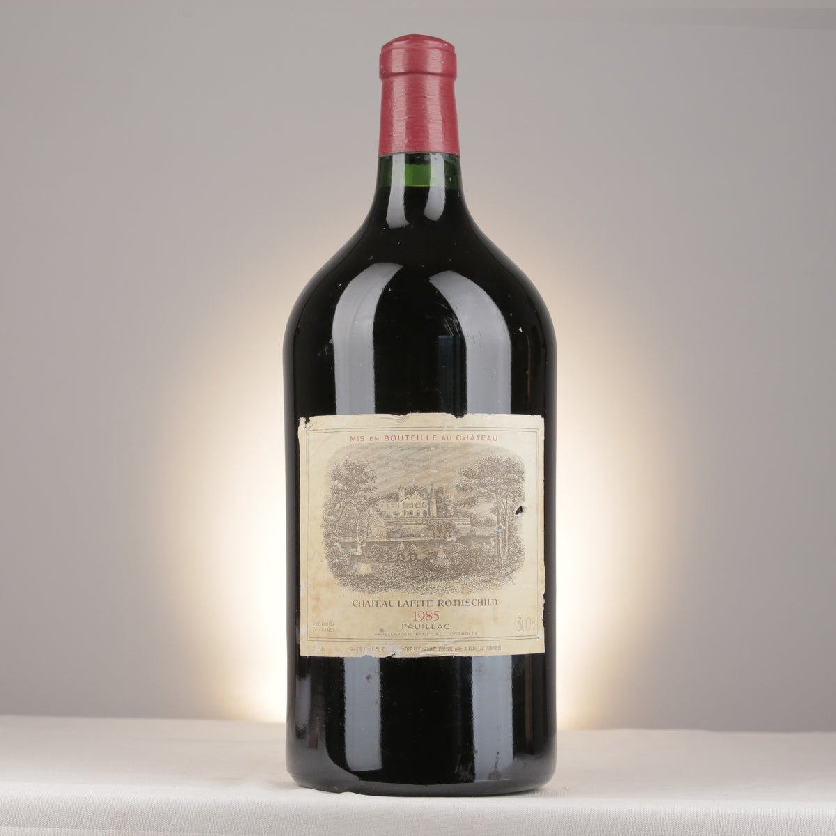 Château Lafite Rothschild 1985 Jeroboam front (lot af59)