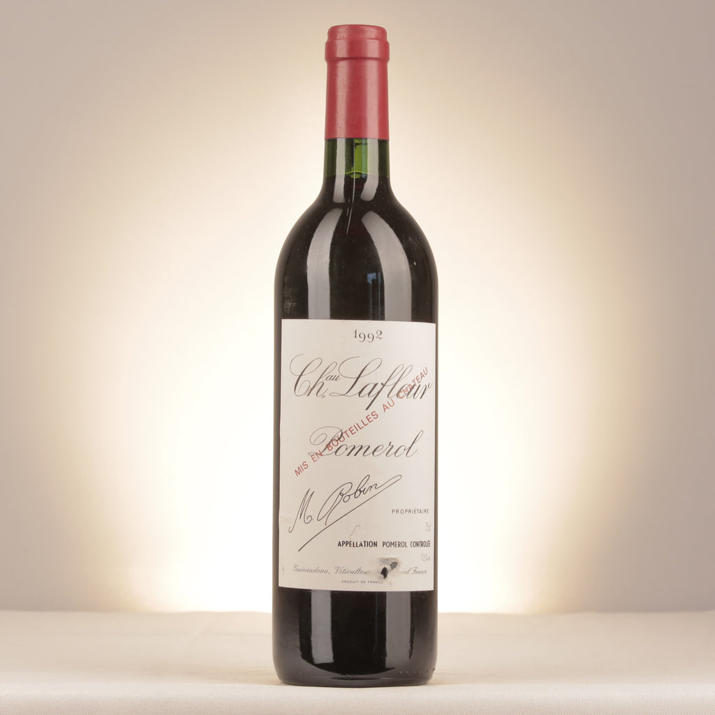Château Lafleur Château Lafleur 1992 Bottle front (lot 3523)