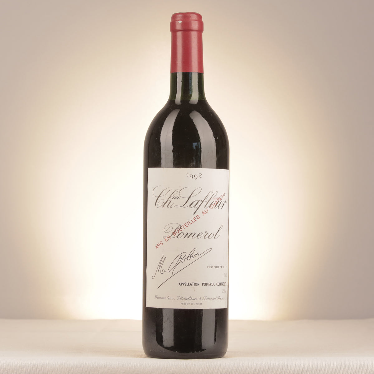 Château Lafleur Château Lafleur 1992 Bottle front