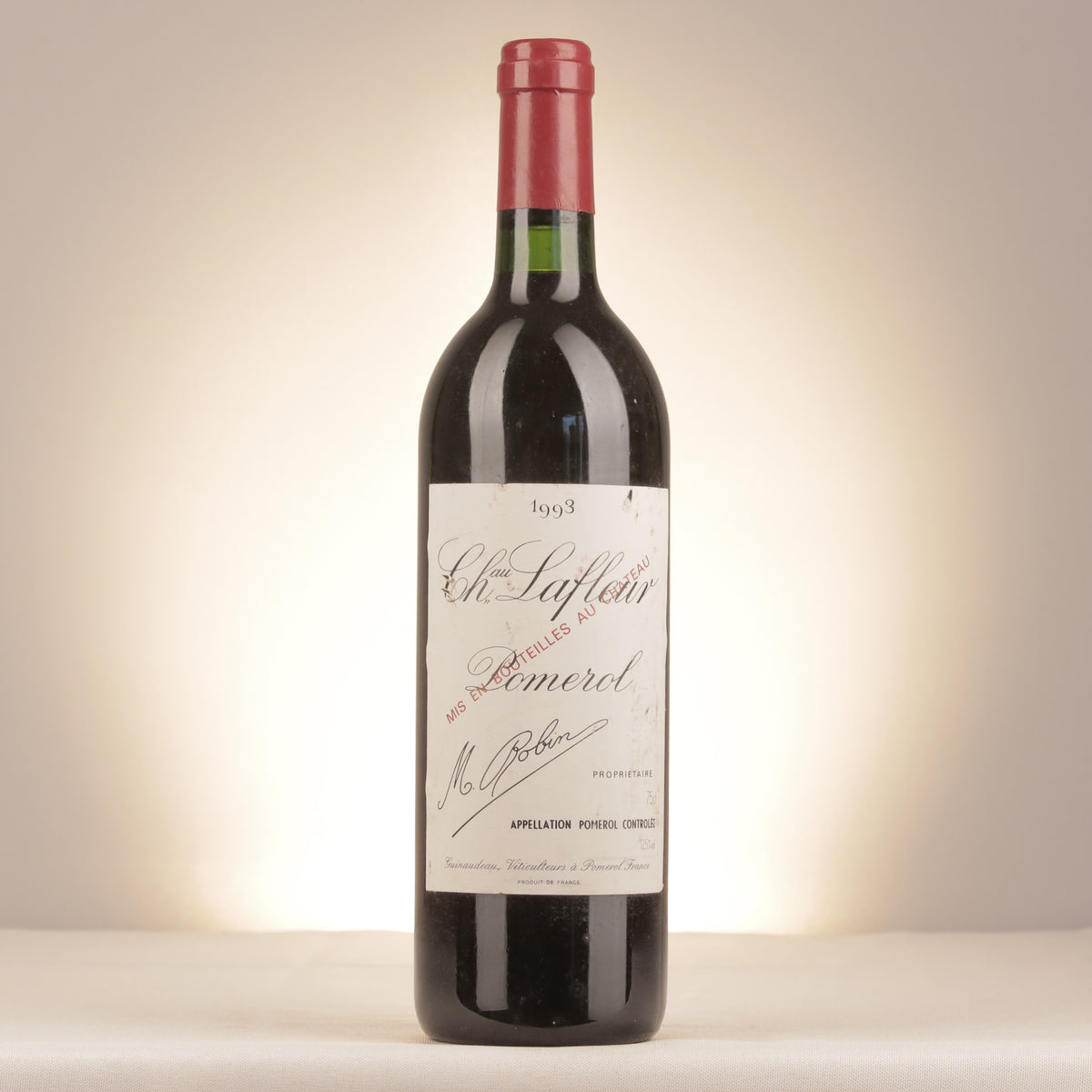 Château Lafleur Château Lafleur 1993 Bottle front (lot 48ad)