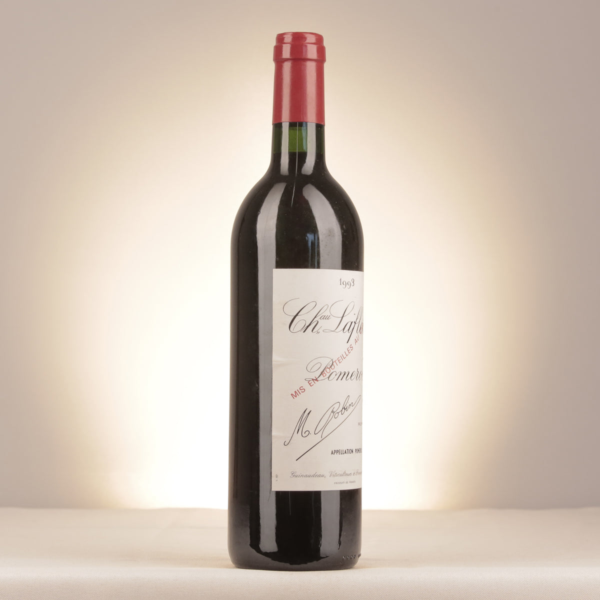 Château Lafleur Château Lafleur 1993 Bottle turned right