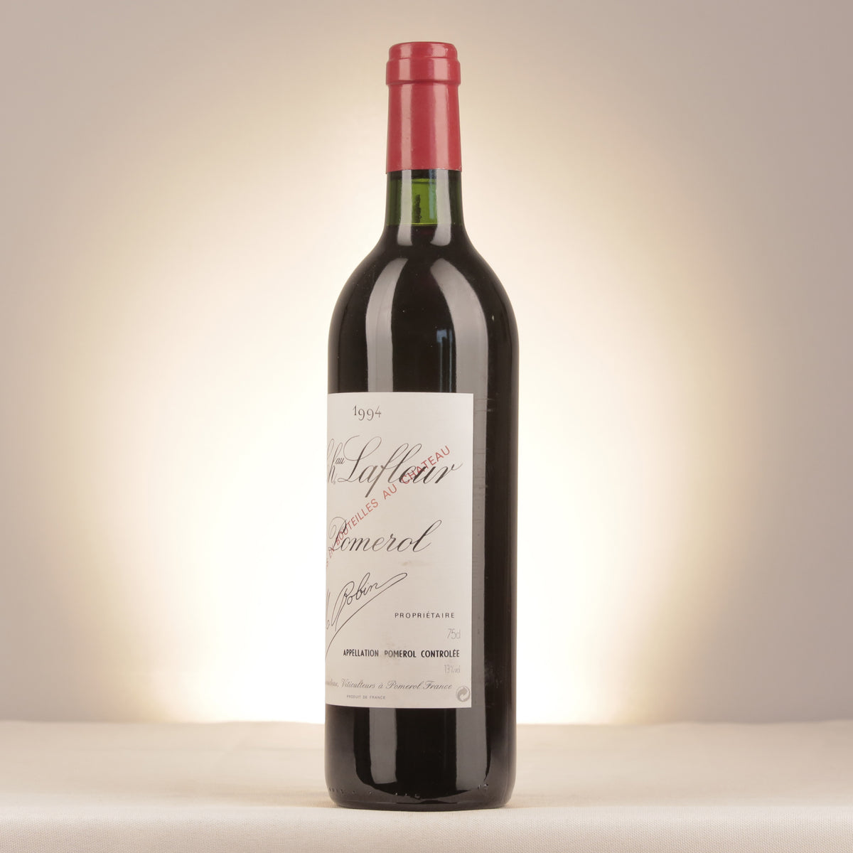 Château Lafleur Château Lafleur 1994 Bottle turned left