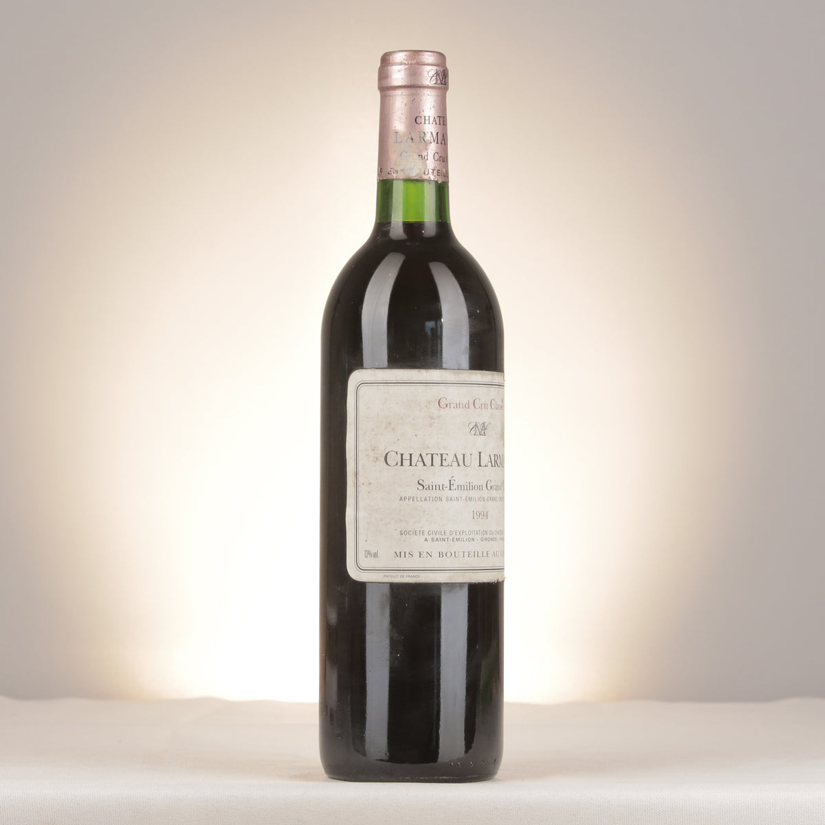 Château Larmande Château Larmande 1994 Bottle turned right