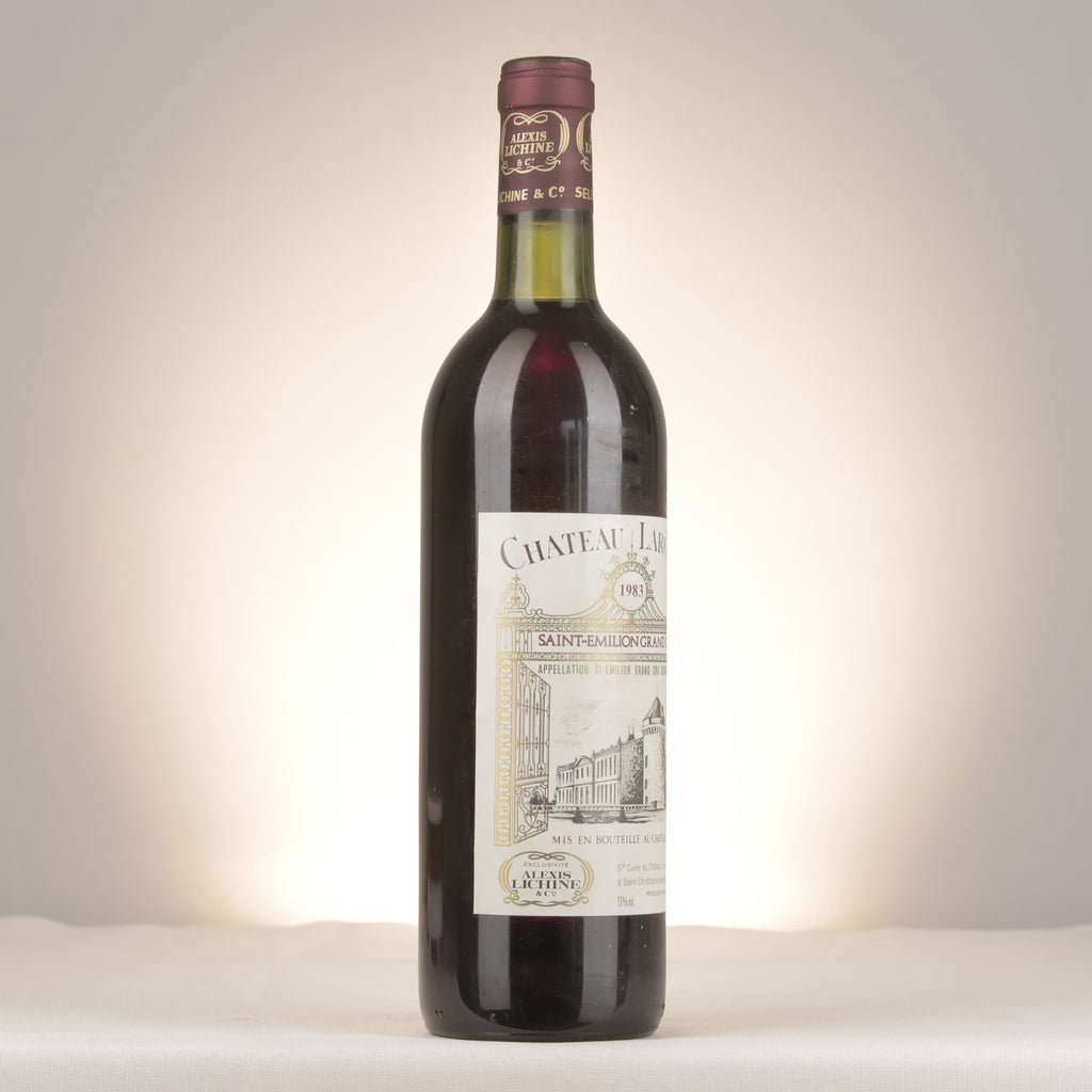 Château Laroque Château Laroque 1983 Bottle turned right (lot 8c9e)